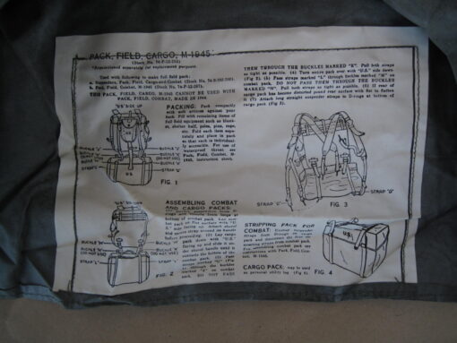ΣΑΚΙΔΙΟ CARGO PACK M-1951 KOREAN WAR USARMY - Image 2